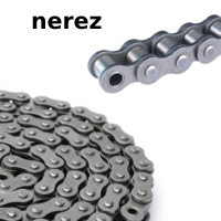 Válečkový řetěz metráž NEREZ